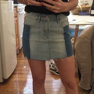 Express Jeans Denim Skirt 00